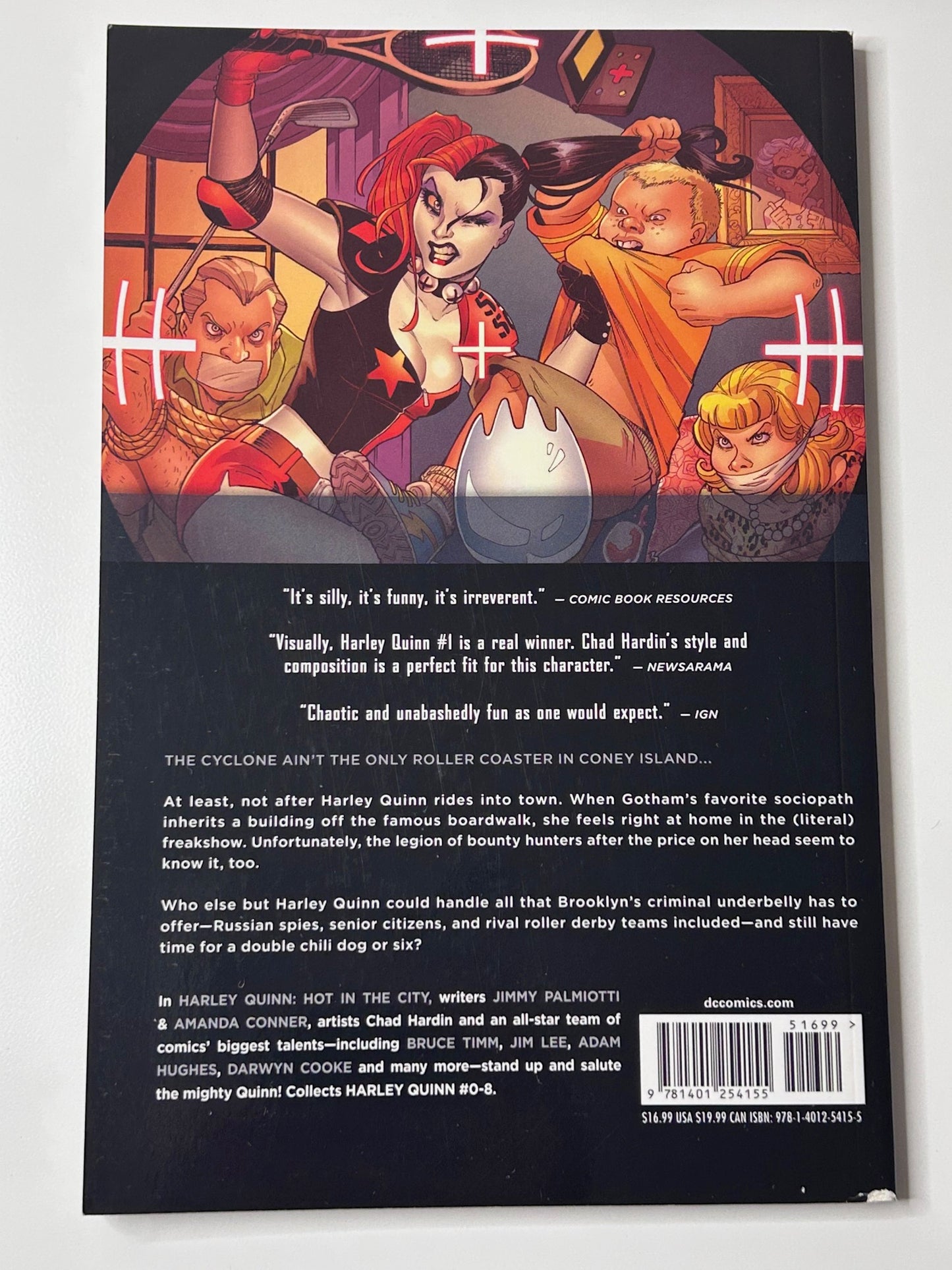 Harley Quinn Vol 1 Hot in the City DC Comics Paperback Comic Book Graphic Novel Apr 2015