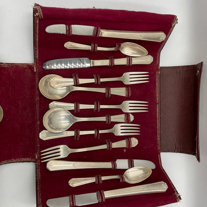 William Rogers Mfg Co 1865–1898 Antique International Silver I.S. Vintage Silverware Set