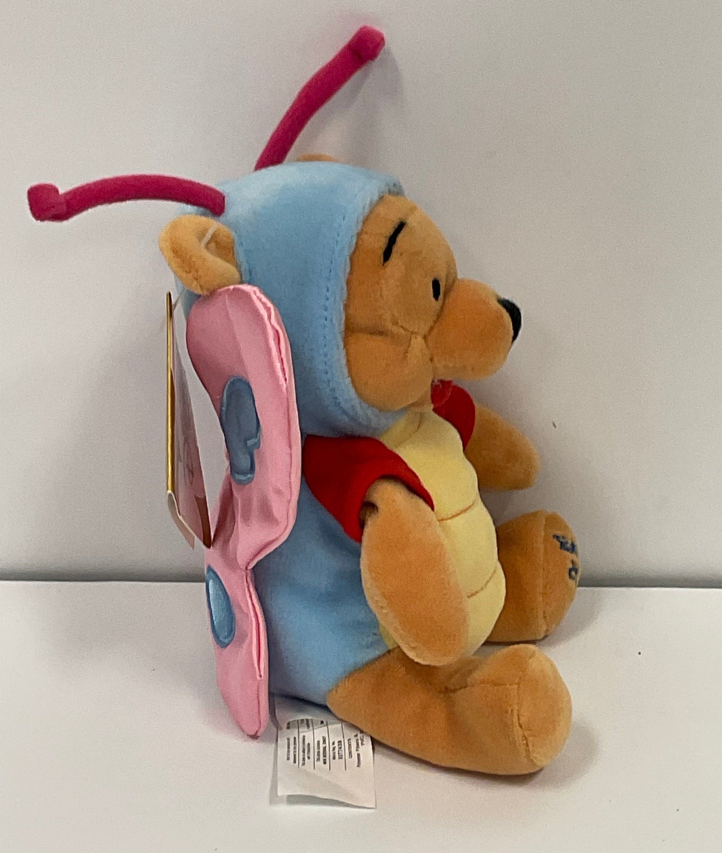Easter Butterfly Winnie the Pooh Bear & Friends Vintage 2000 Mini Beanbag Beanie Plush Disney Collectible