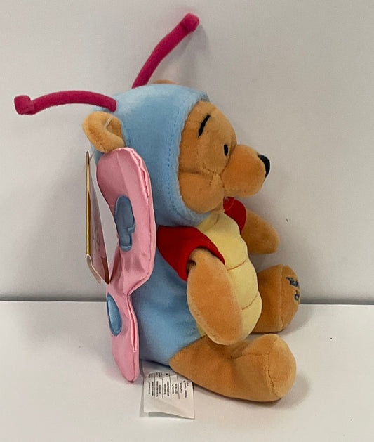 Easter Butterfly Winnie the Pooh Bear & Friends Vintage 2000 Mini Beanbag Beanie Plush Disney Collectible