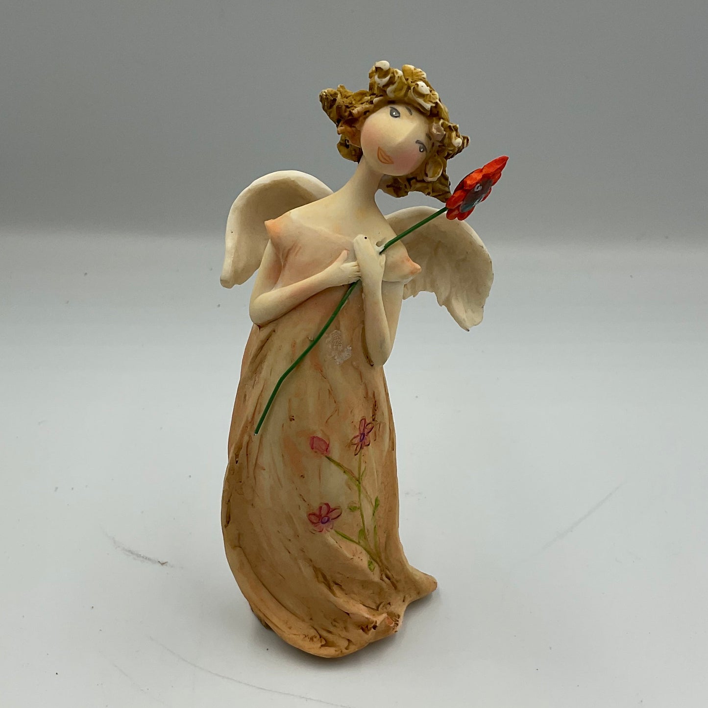 Vintage Roman Inc.Figurine Pink Angel 2