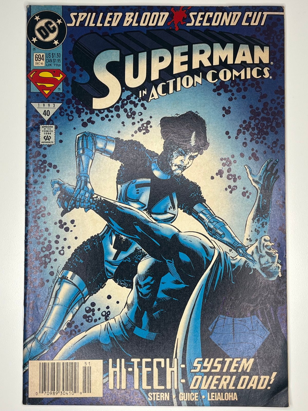Superman In Action Comics #694 Vintage 1993 DC Comics Comic Book