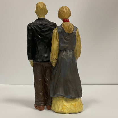American Gothic Wooden Statuette By Carson Home Accents