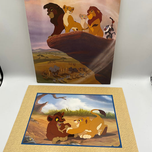 Disney’s Store Exclusive Commemorative Lithograph The Lion King 2 11X14
