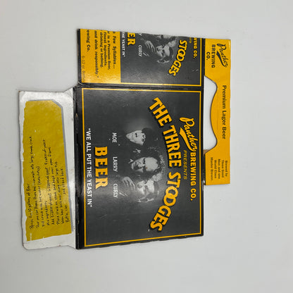 Vintage 1998 Collector’s 6 Pack Holder The Stooges Beer