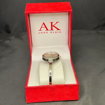Anne Klein Genuine Diamond Bangle Watch