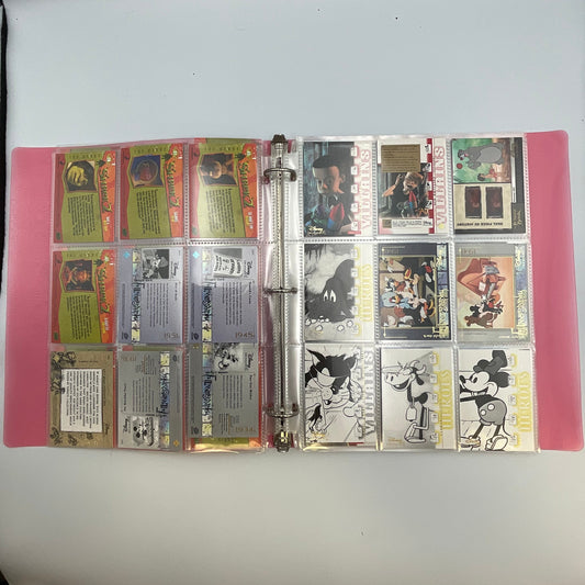 Card Collector Folder with Shrek Disney Charlie Chocolate Factory etc