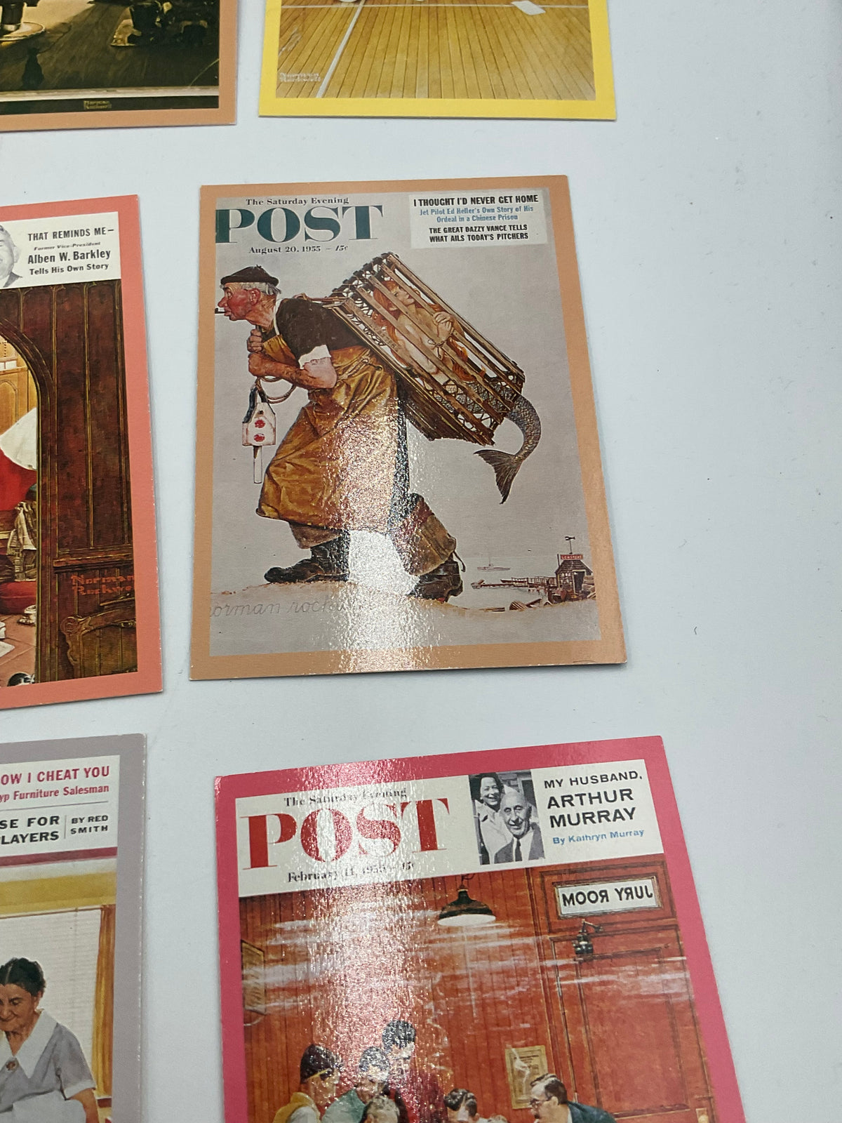 Vintage 1993 Norman Rockwell Series 2 Trading Card Lot