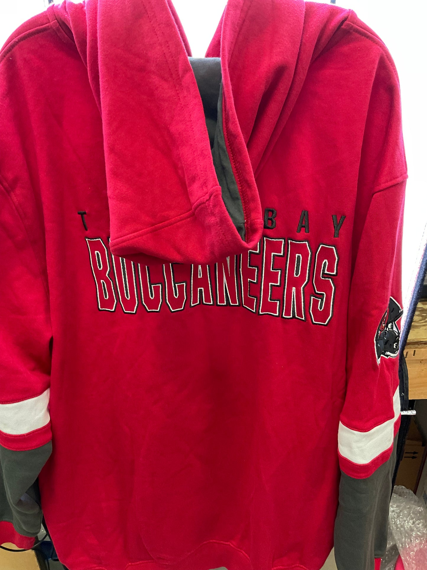 Tampa Bay Buccaneers Zip Up Hoodie Size 3XL XXXL