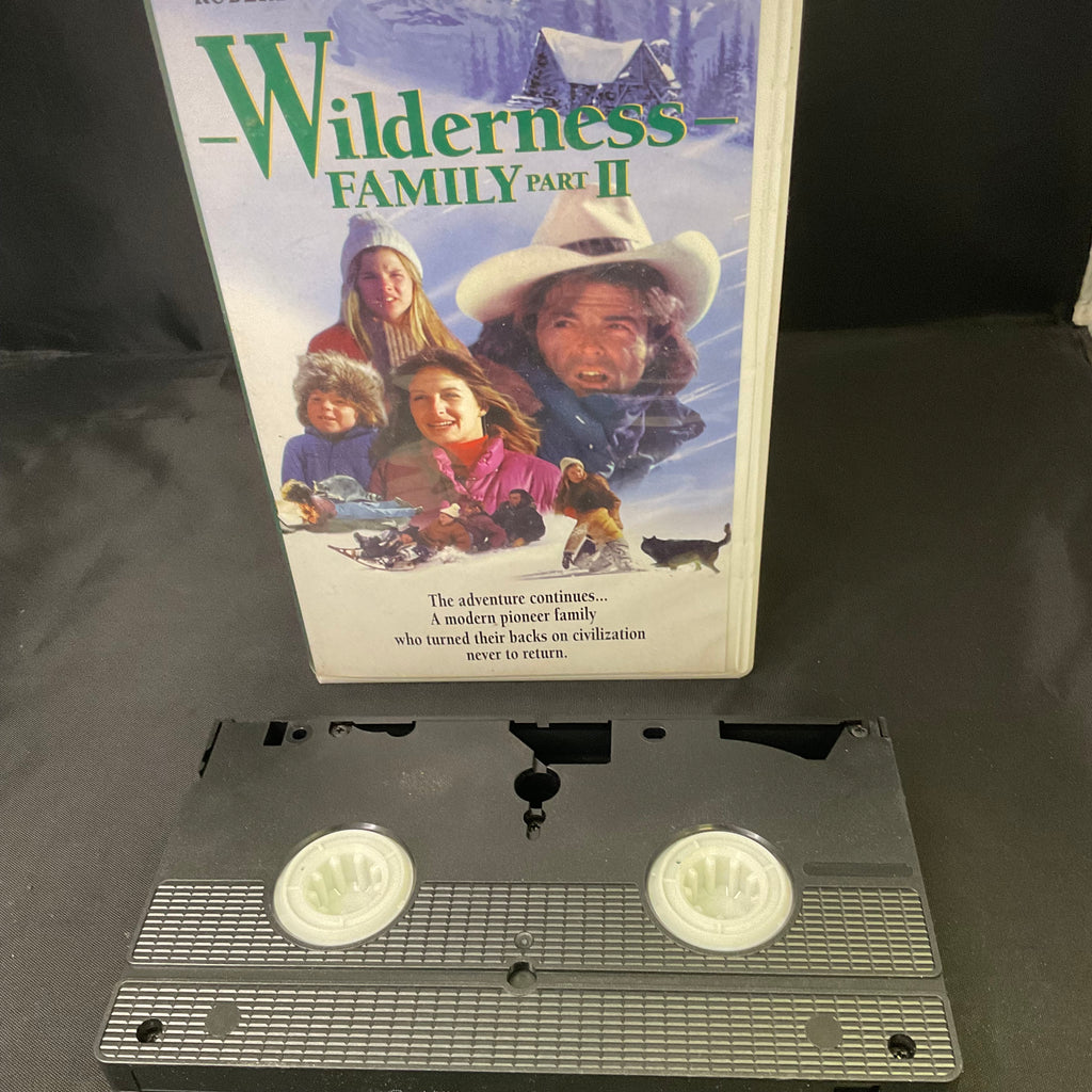 Wilderness Family Part 2 Vintage VHS Video Tape in Original Case