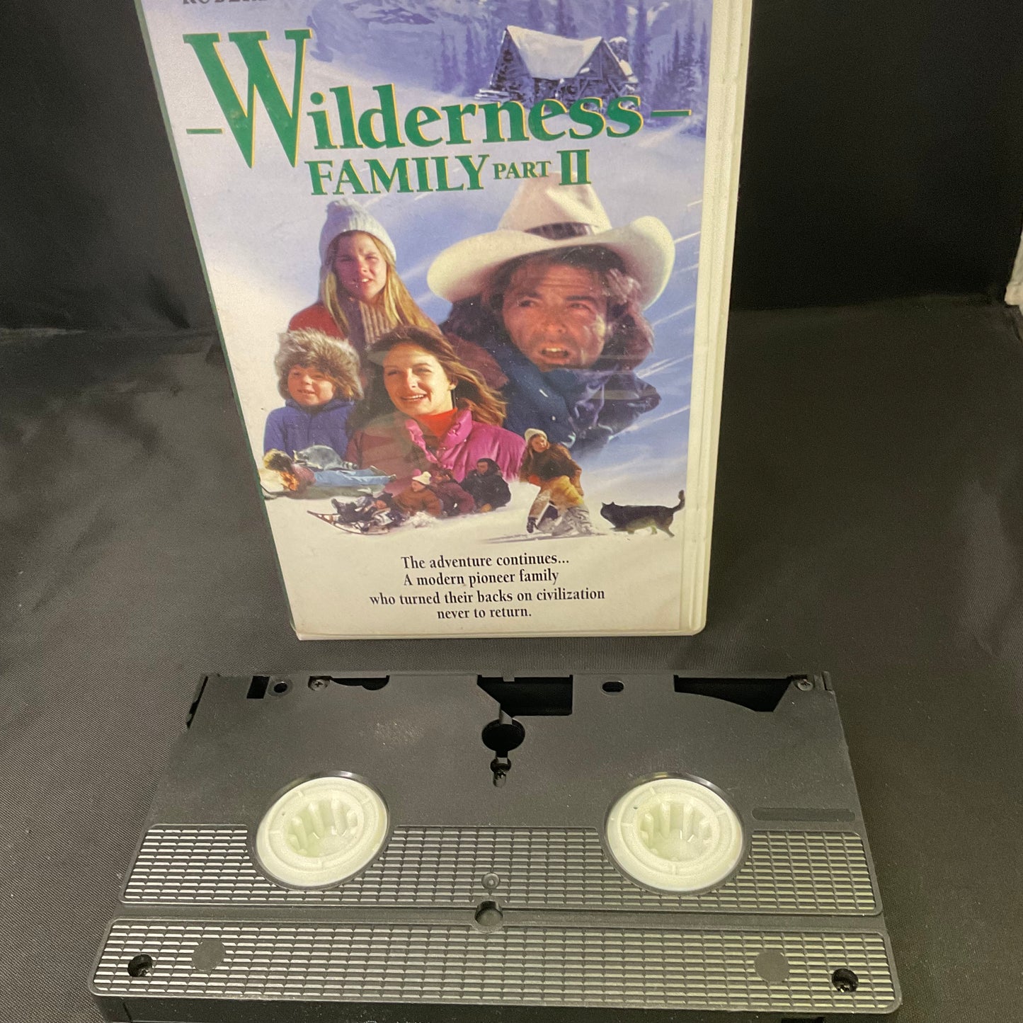 Wilderness Family Part 2 Vintage VHS Video Tape in Original Case