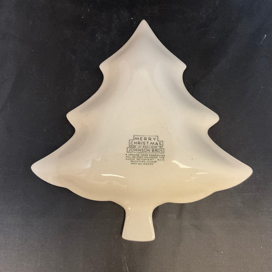 Johnson Bros Christmas Tree Plate