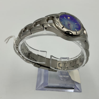 Relic Blue Face Silver Watch