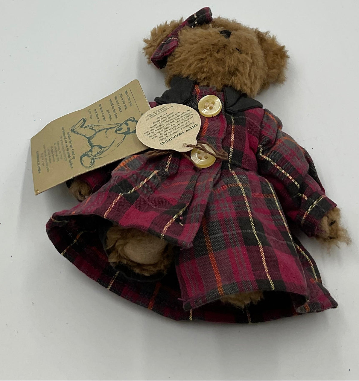 Vintage Boyds Collection Bears Betsey #913952 Plush Bear w Tags