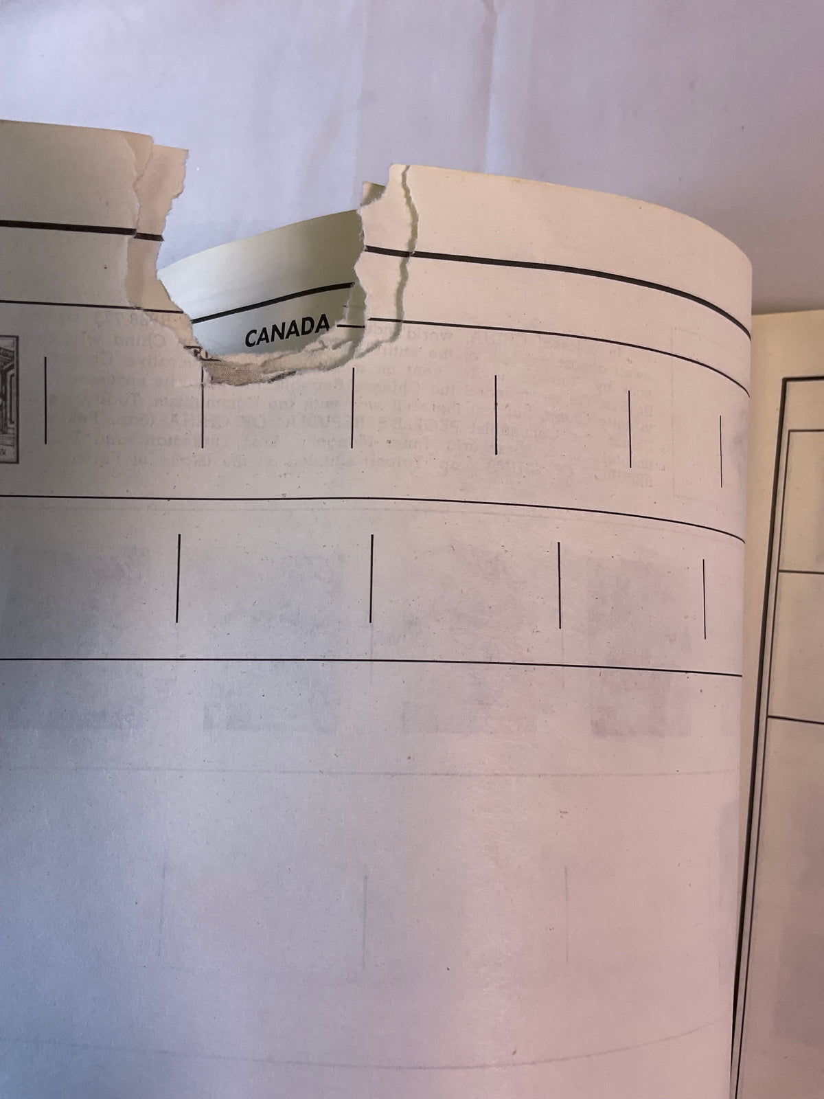 Traveler Stamp Album for International Postage Stamp Collectors Partially Full Incomplete