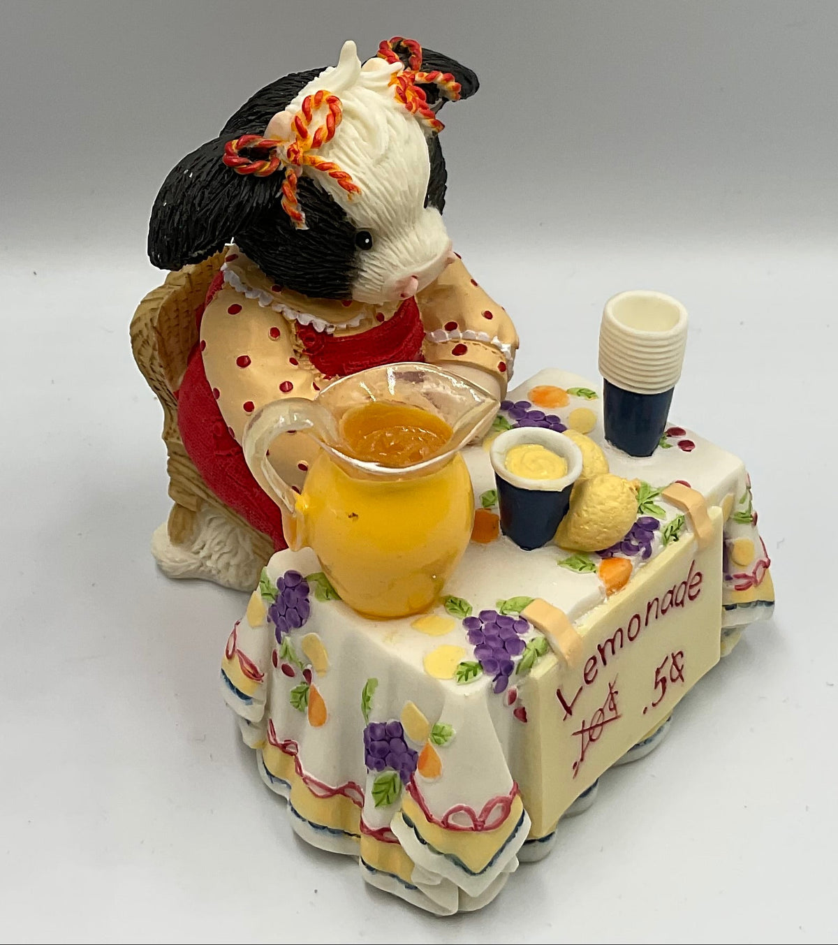 Enesco Mary's Moo Moos When Life Hands You Lemons Le-Moo-Nade 952702 2001