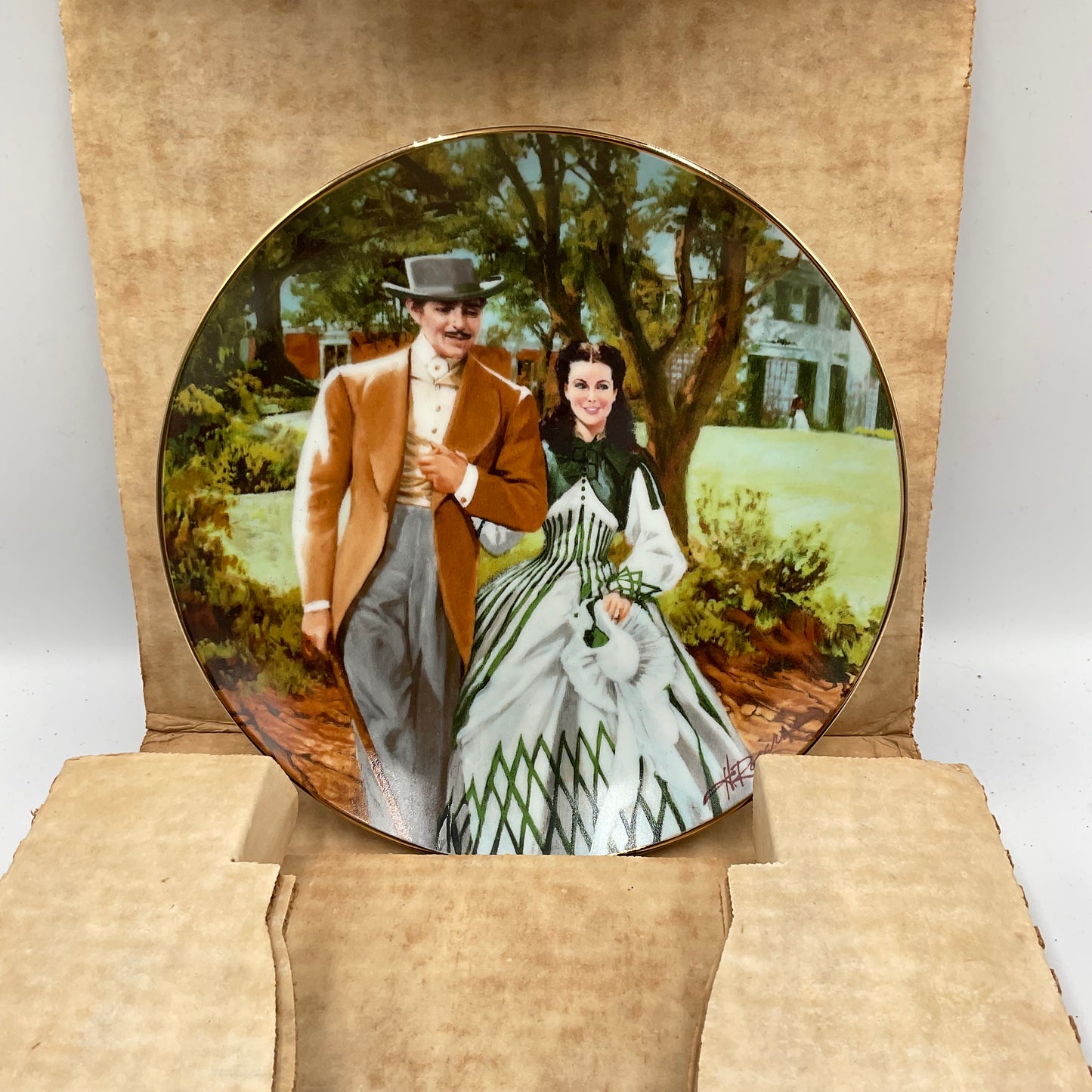 W.L.George Fine China Home To Tara By Howard Rogers