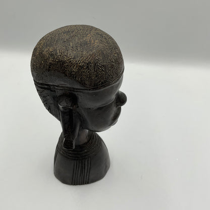 Hand Carved African Tribal Figure Art