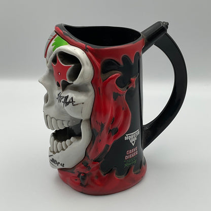 Grave Digger Dennis and Adam Anderson Autographed Monster Jam Collectors Cup