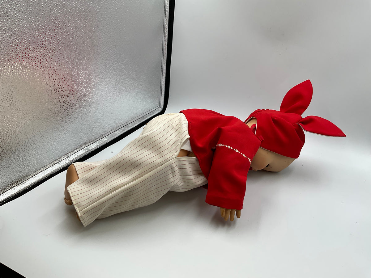 Vintage Eugene Baby Doll Drink-and-Wet Sleepy Eye Molded Hair 16"