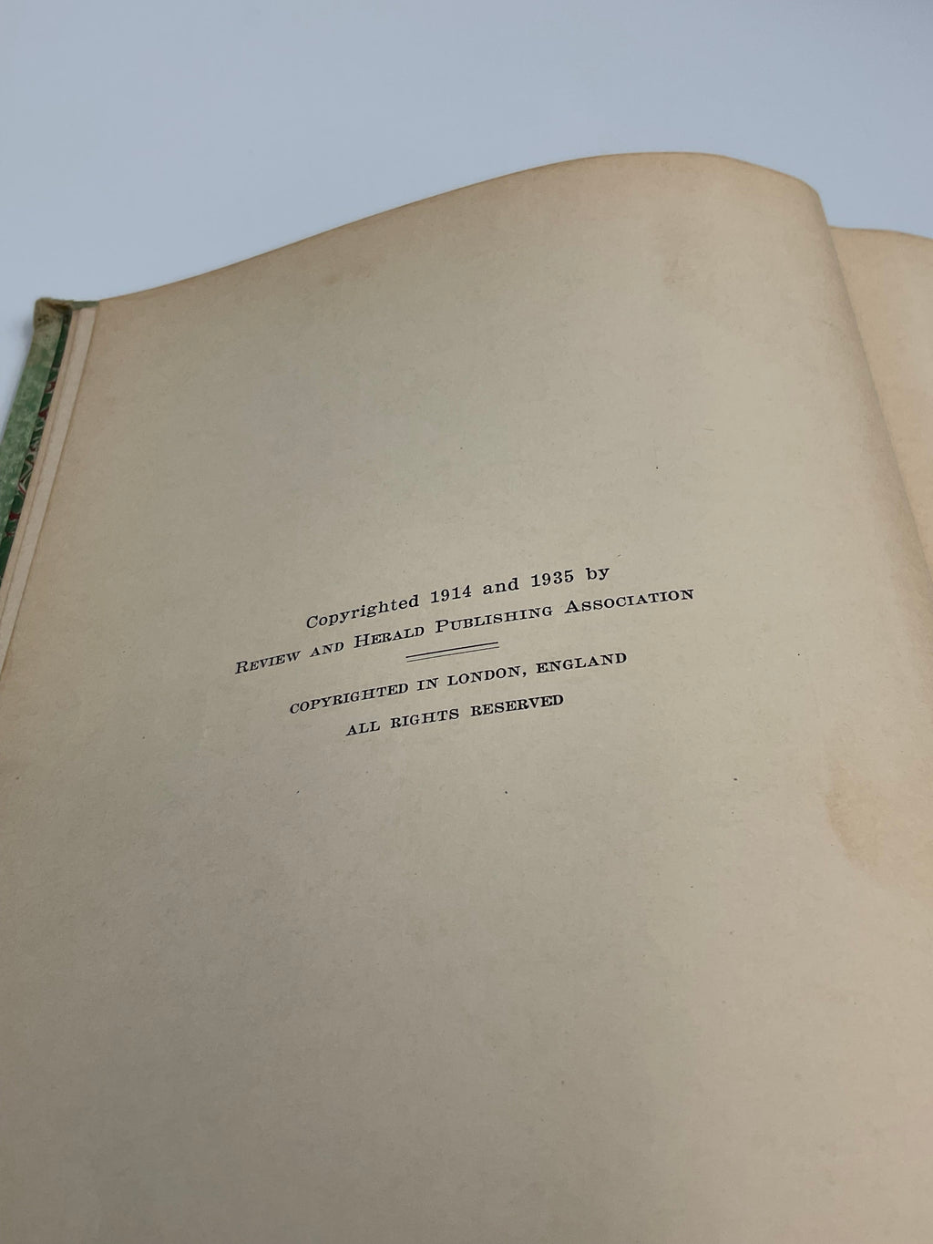 Bible Readings for the Home Circle 1935 Review and Herald Publishing