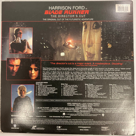 Blade Runner 1994 Warner Bros Laser Disc Movie