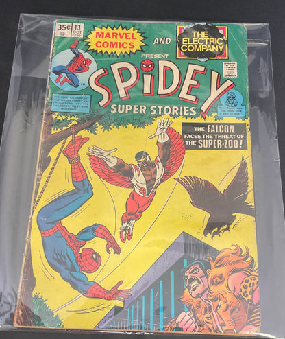 Marvel Spidey Super Stories #13 Vintage Oct 1975 Comic Book
