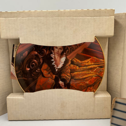 W.L. George Bradford Exchange Limited Edition Waiting for Rhett 1991 with Box and COA