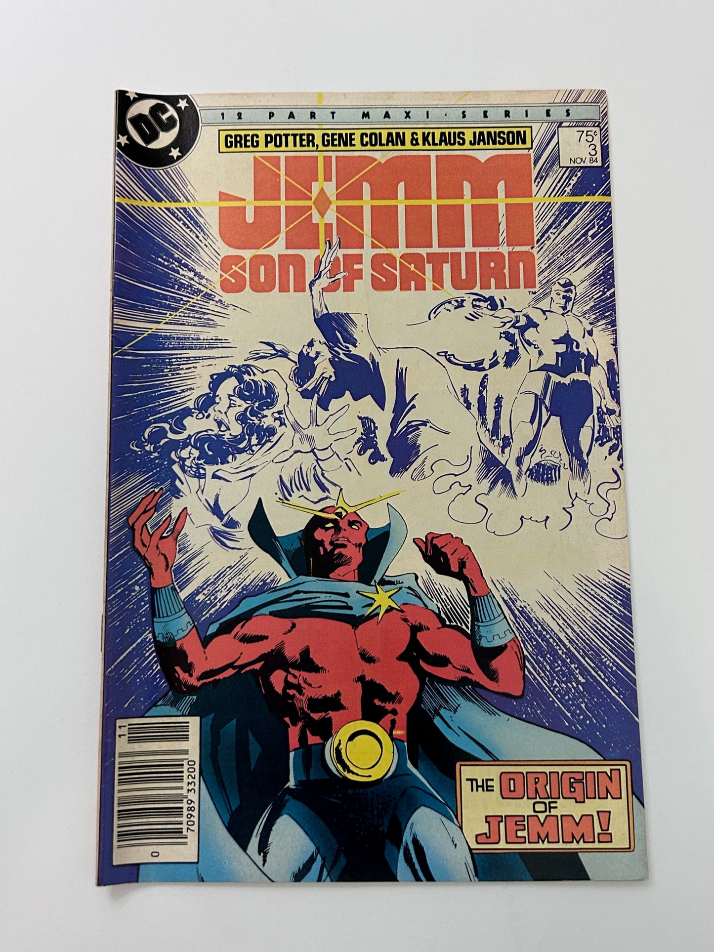 DC Comics Vintage Nov 1984 Jemm Son of Saturn The Origin of Jemm Comic Book