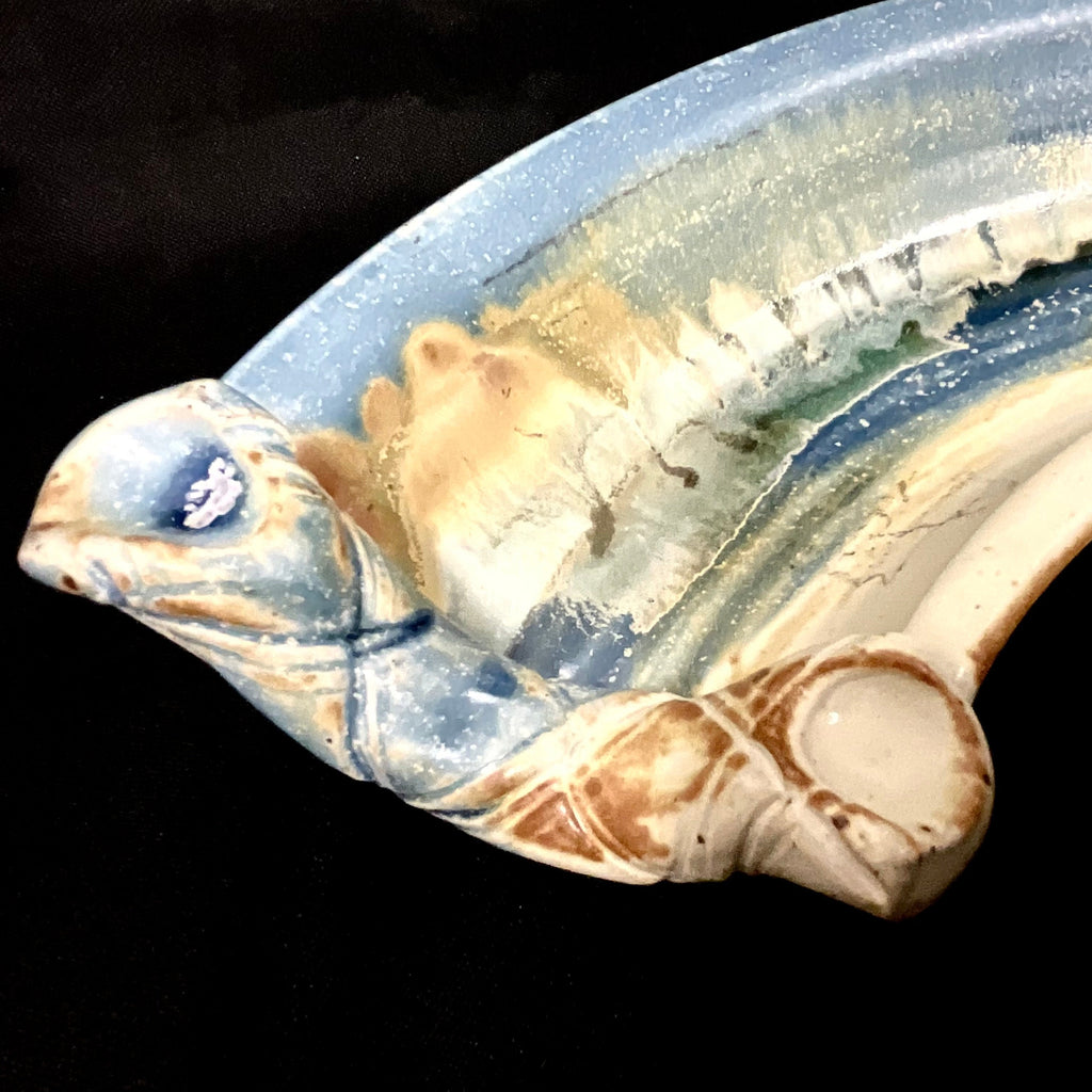Vintage Colby Clay Works Studio Art Pottery Cracker Tray