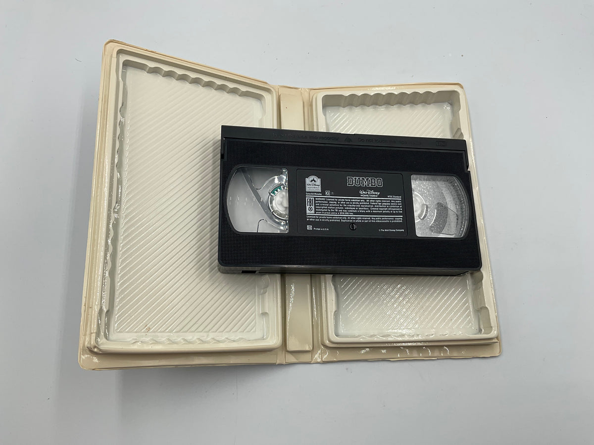 Walt Disney Masterpiece Collection Dumbo VHS Tape with Clamshell Case