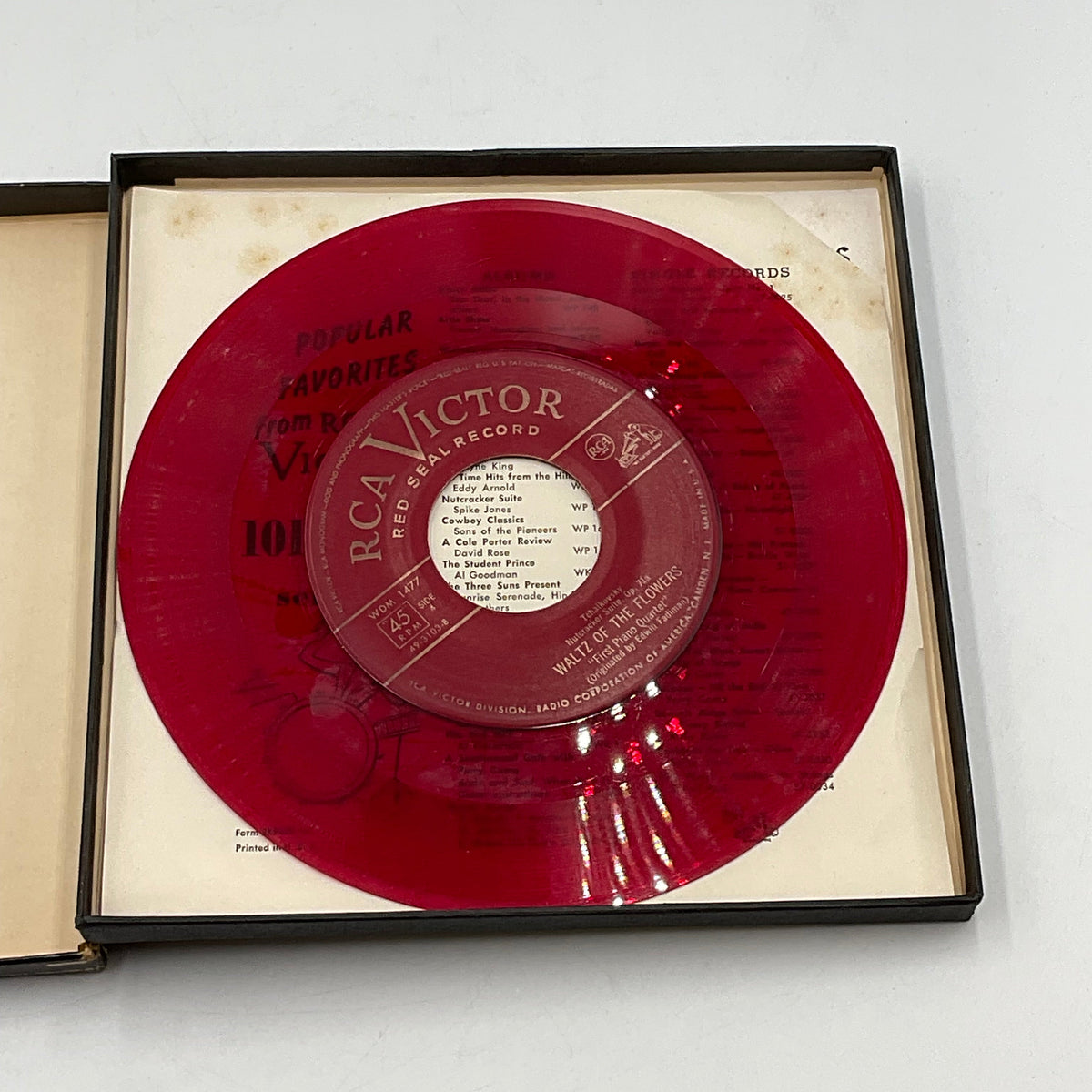 Vintage RCA Victor Red Seal “Waltzes From The Classics By The First Piano Quartet Vinyl Record