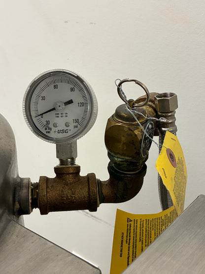 Brand New 2024 Vulcan K6Ett-7 6 Gallon Tilting Electric Steam Jacketed Kettle 7.5kw 208V with Base Table Stand