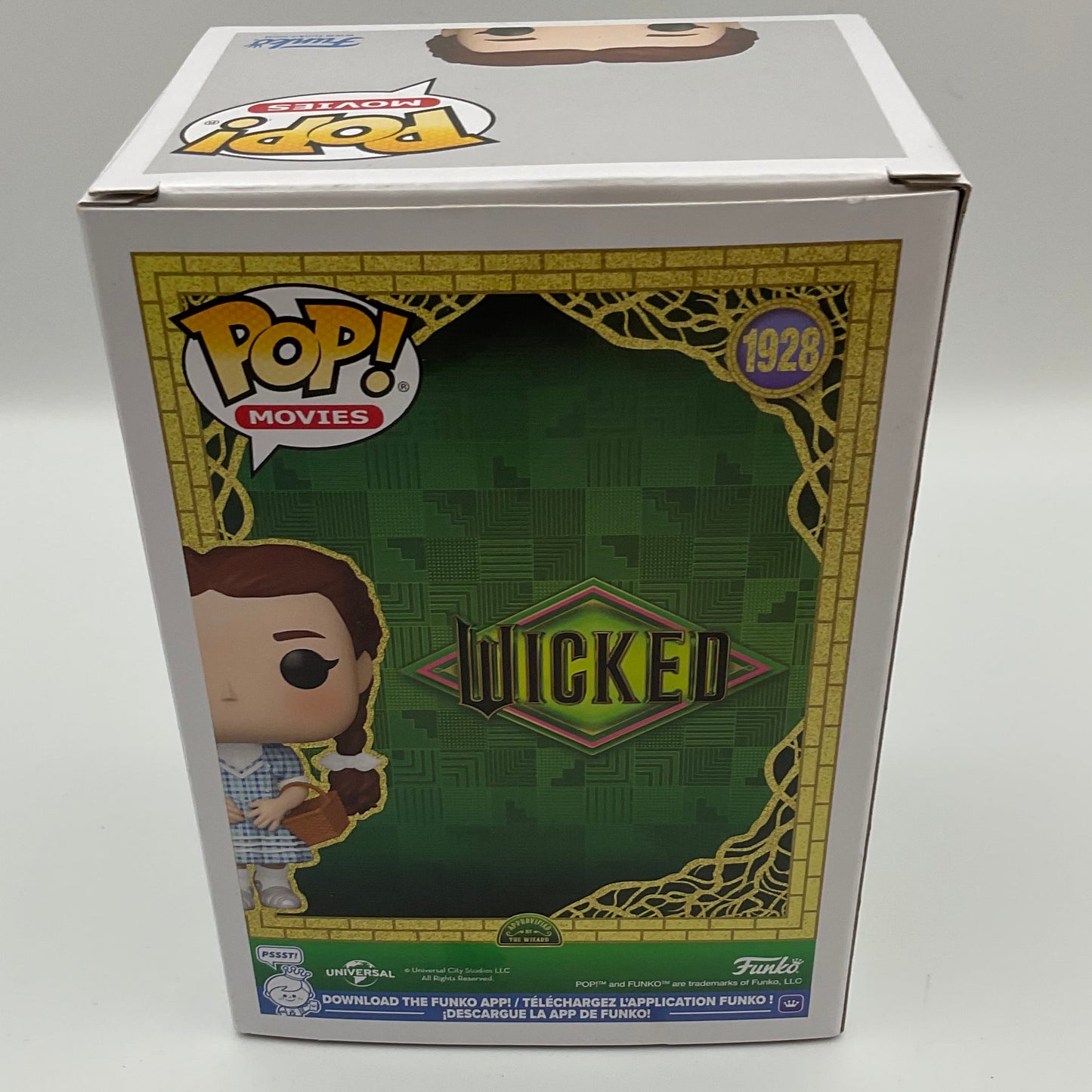 Dorothy Gale Wicked Movie Funko Pop! #1928 Vinyl Figurine Minor Box Imperfections