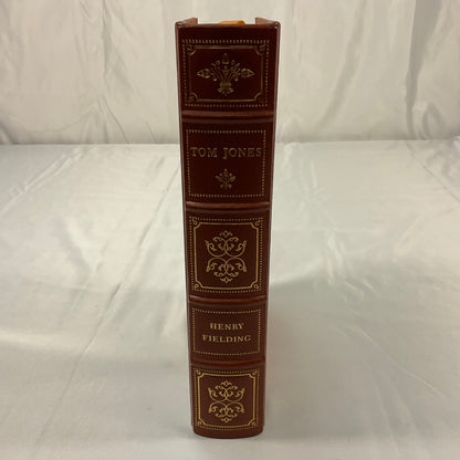 Tom Jones by Henry Fielding Vintage 1980 Leather Bound Hardcover Book