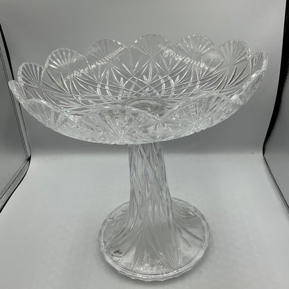 Vintage Towle Lead Crystal Centerpiece Bowl