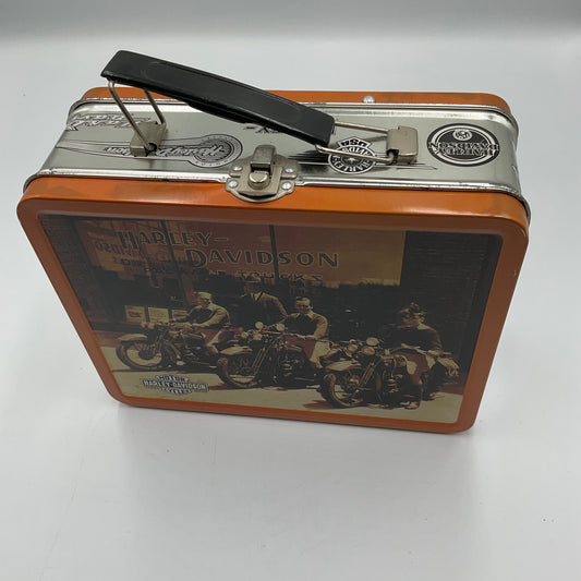 Harley Davidson Vintage Metal Lunchbox