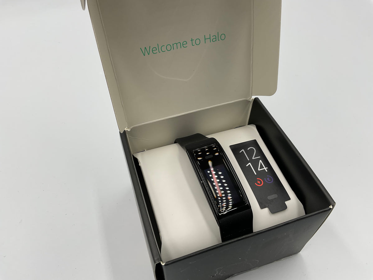 Amazon Halo View Fitness Tracker Activity Sleep Monitor Black w/ Orginal Box
