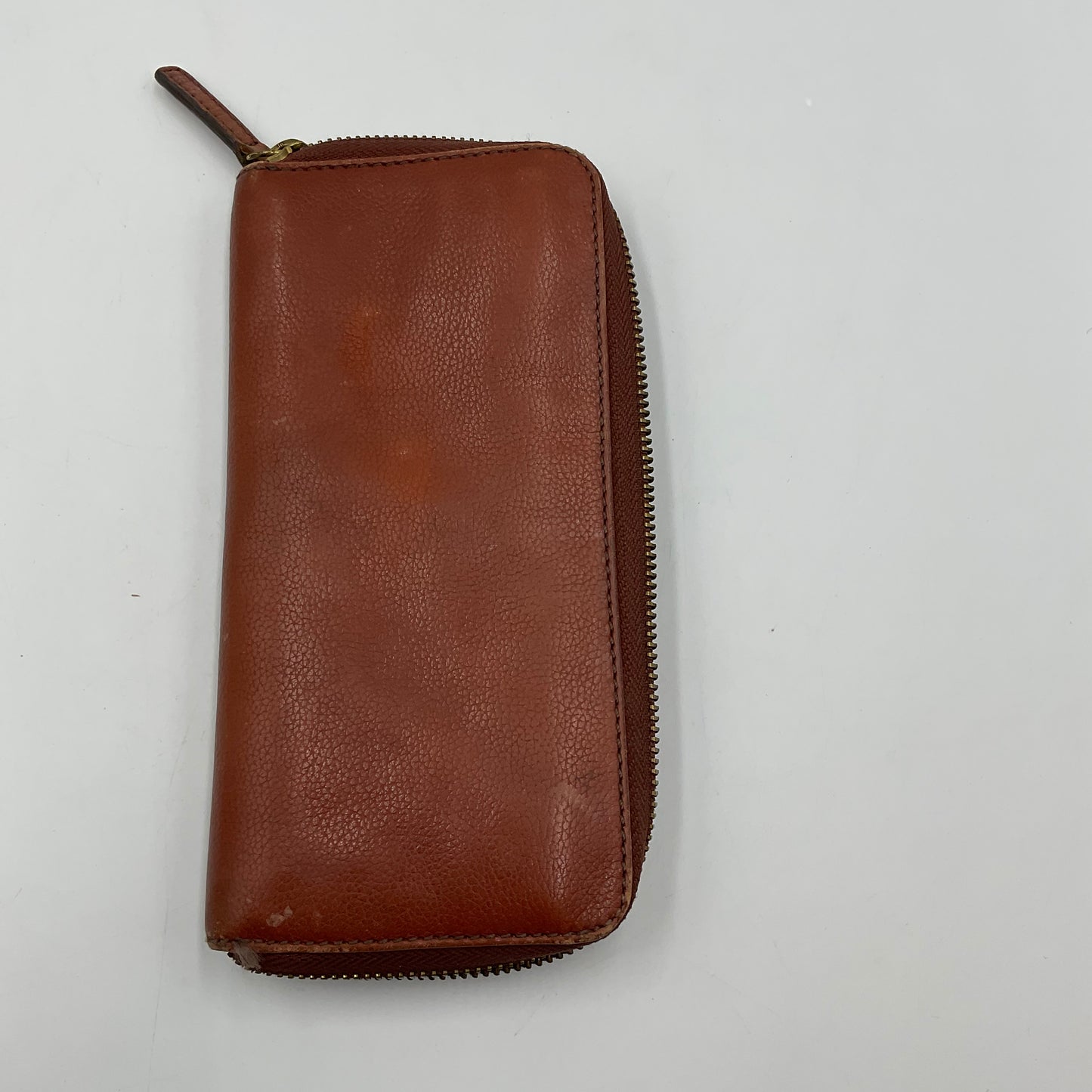 Fossil Tiegan Brown Leather Wallet