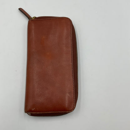 Fossil Tiegan Brown Leather Wallet
