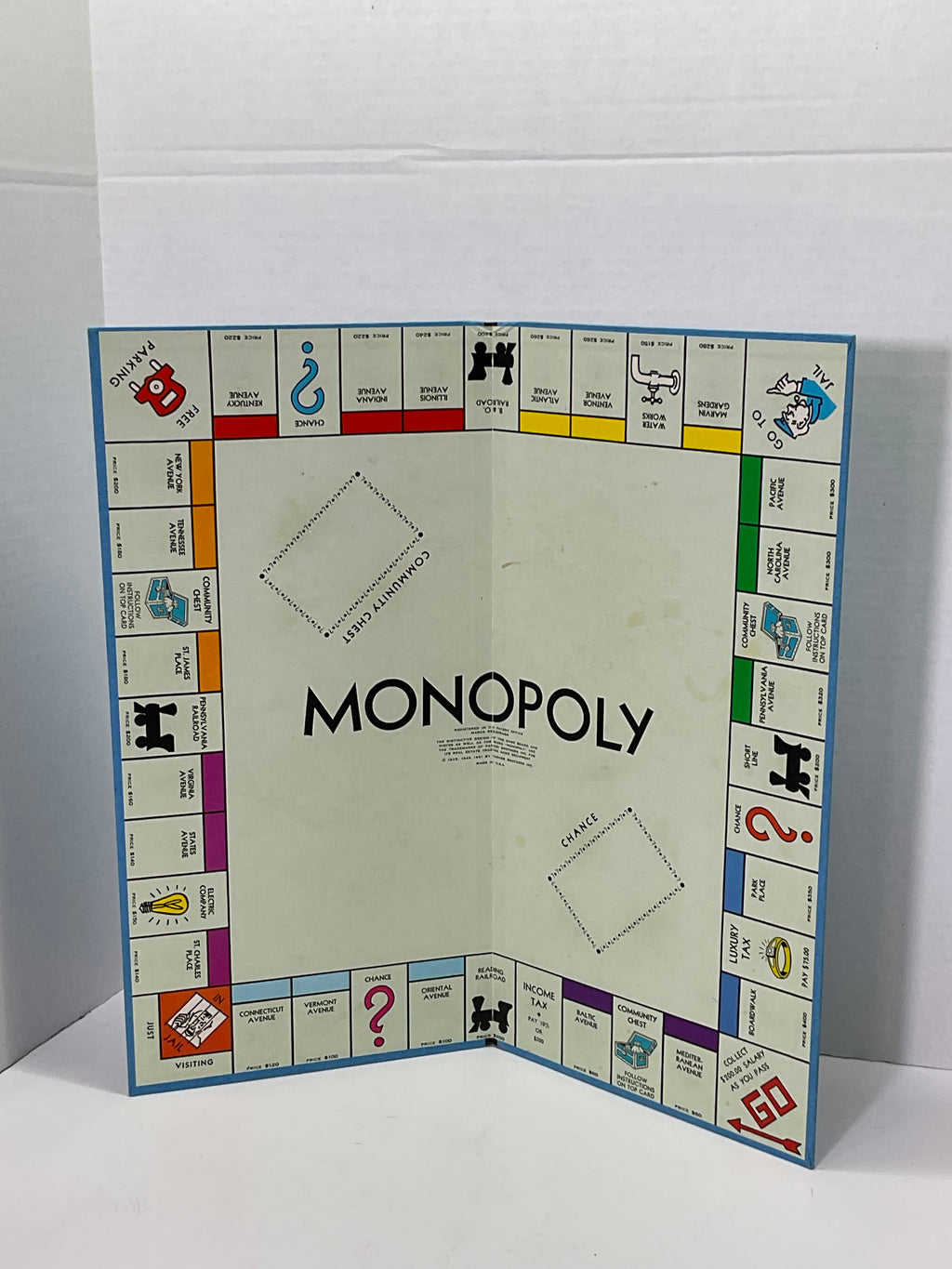 Vintage Parker Brothers Monopoly Game 1961 Complete Game