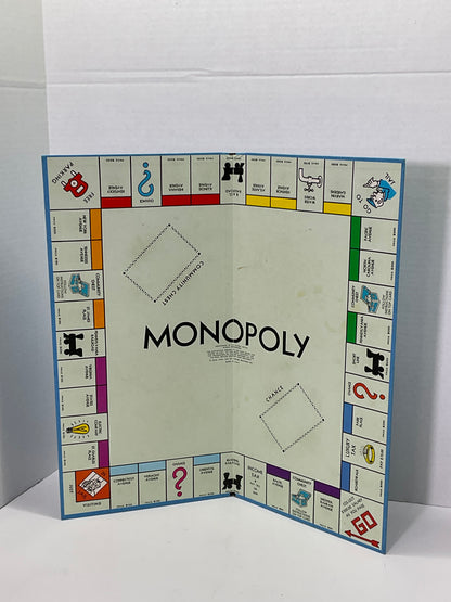 Vintage Parker Brothers Monopoly Game 1961 Complete Game