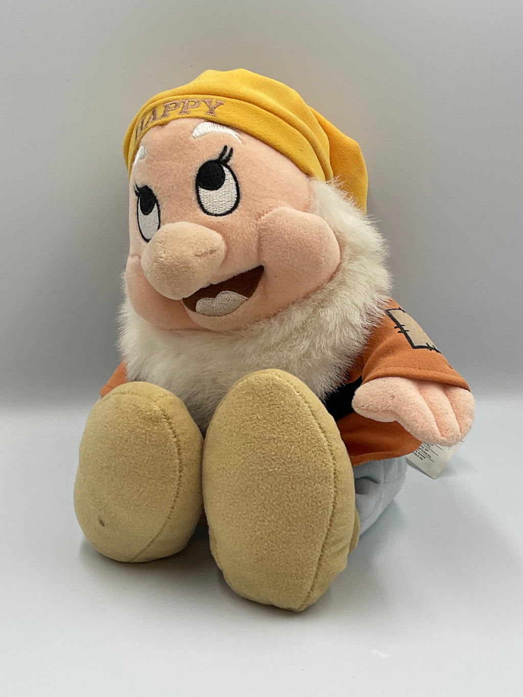 Disney Store Snow White Happy Dwarf Bean Bag Plush Toy