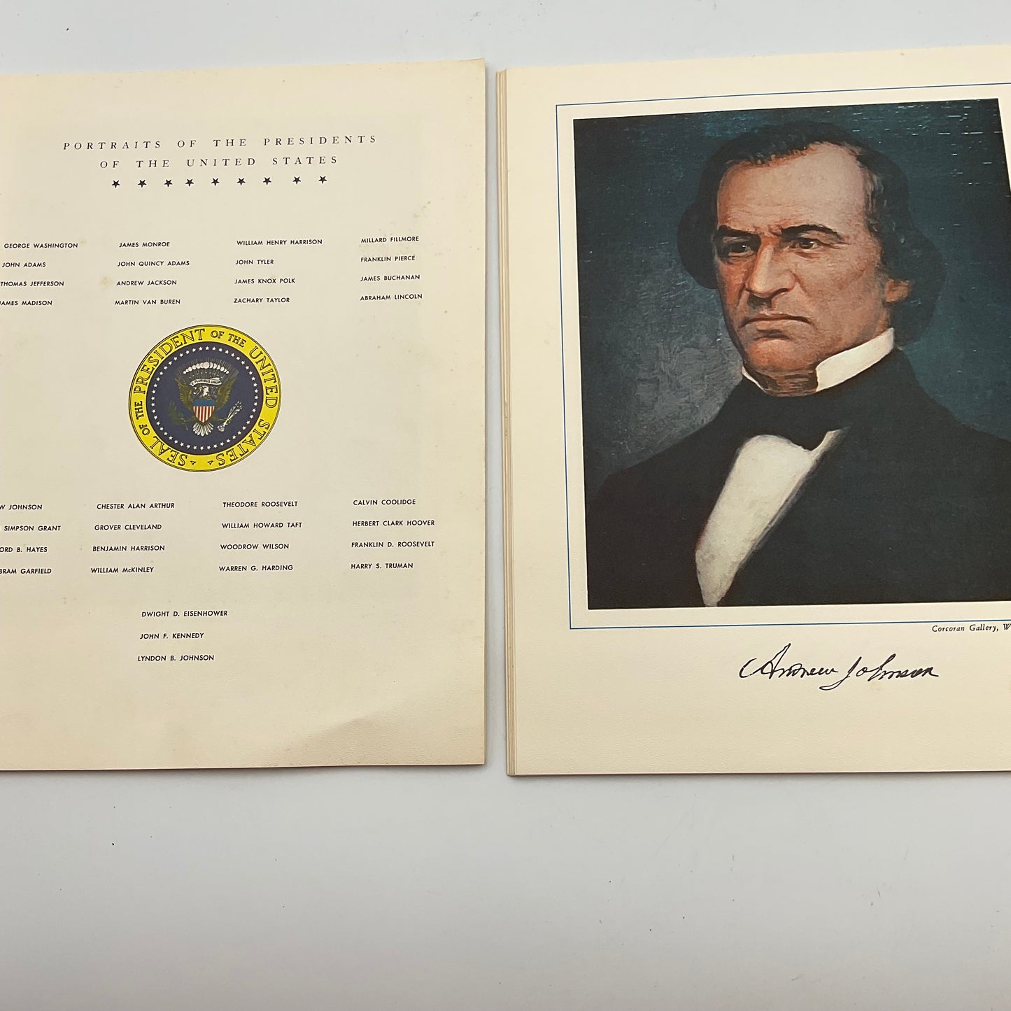 Commemorative Potriats Presidents of the United States of America
