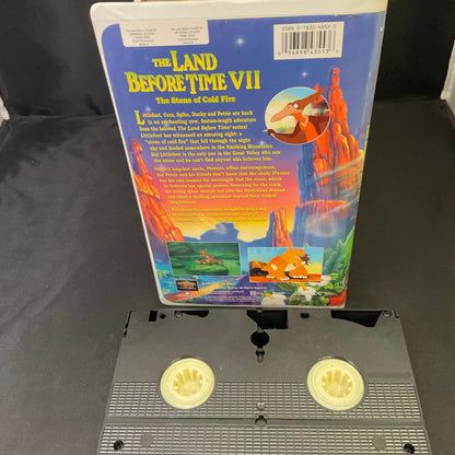 The Land Before Time VII The Stone of Cold Fire VHS Tape
