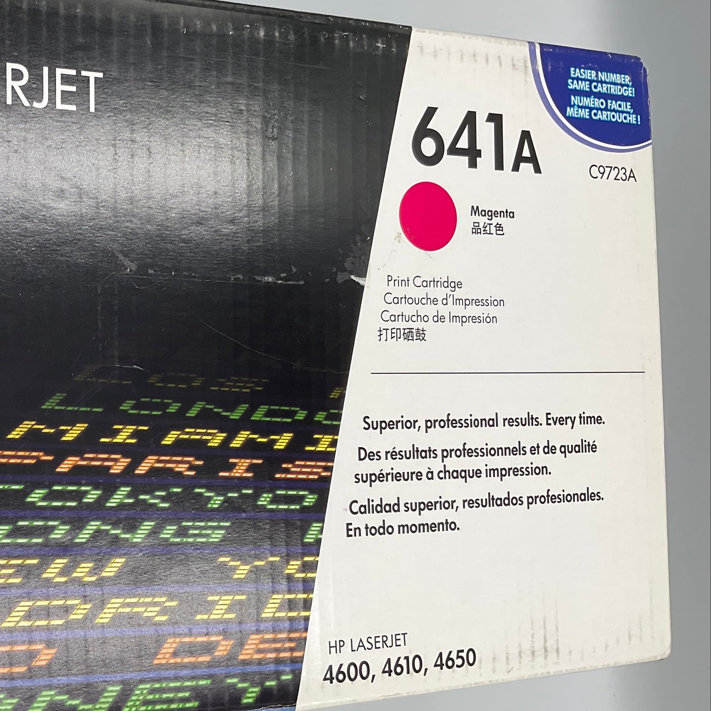 Genuine HP LaserJet 641A Magenta Print Cartridge Sealed Brand New