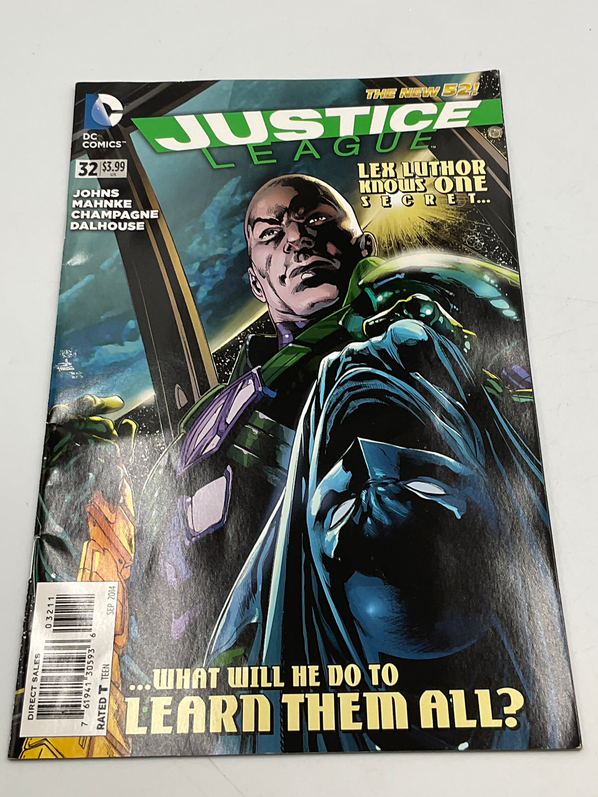 Justice League #32 2014 Geoff Johns DC Comic Loose Copy Reader