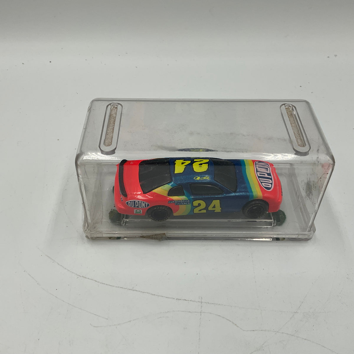 NASCAR #24 Jeff Gordon Die Cast Replica Car In Plastic Case