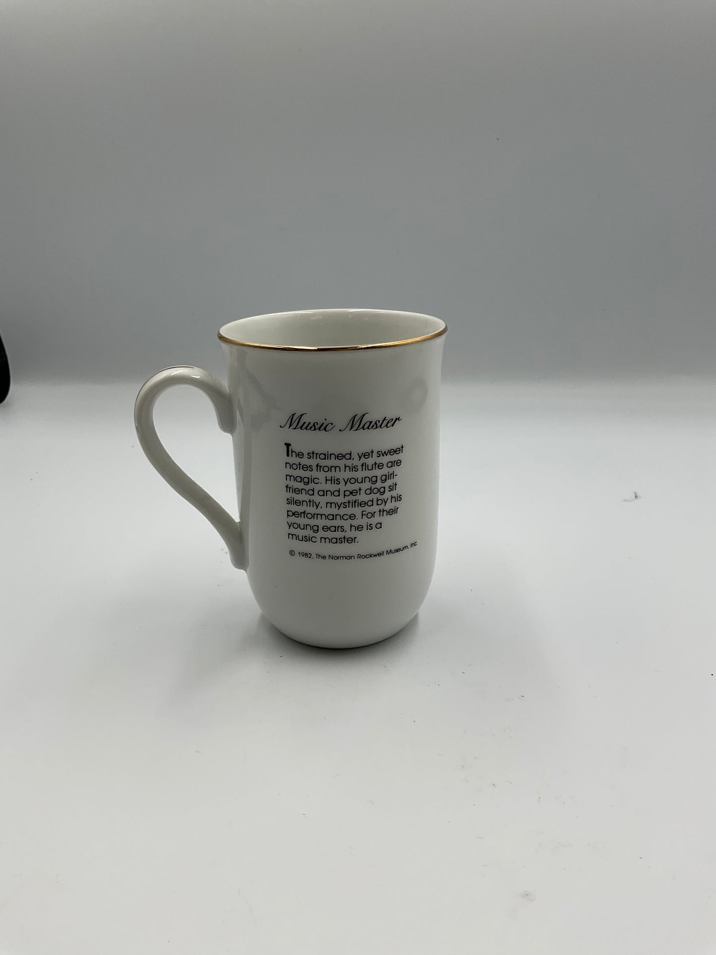 Norman Rockwell Museum Vintage 1982 8 Ceramic Mugs