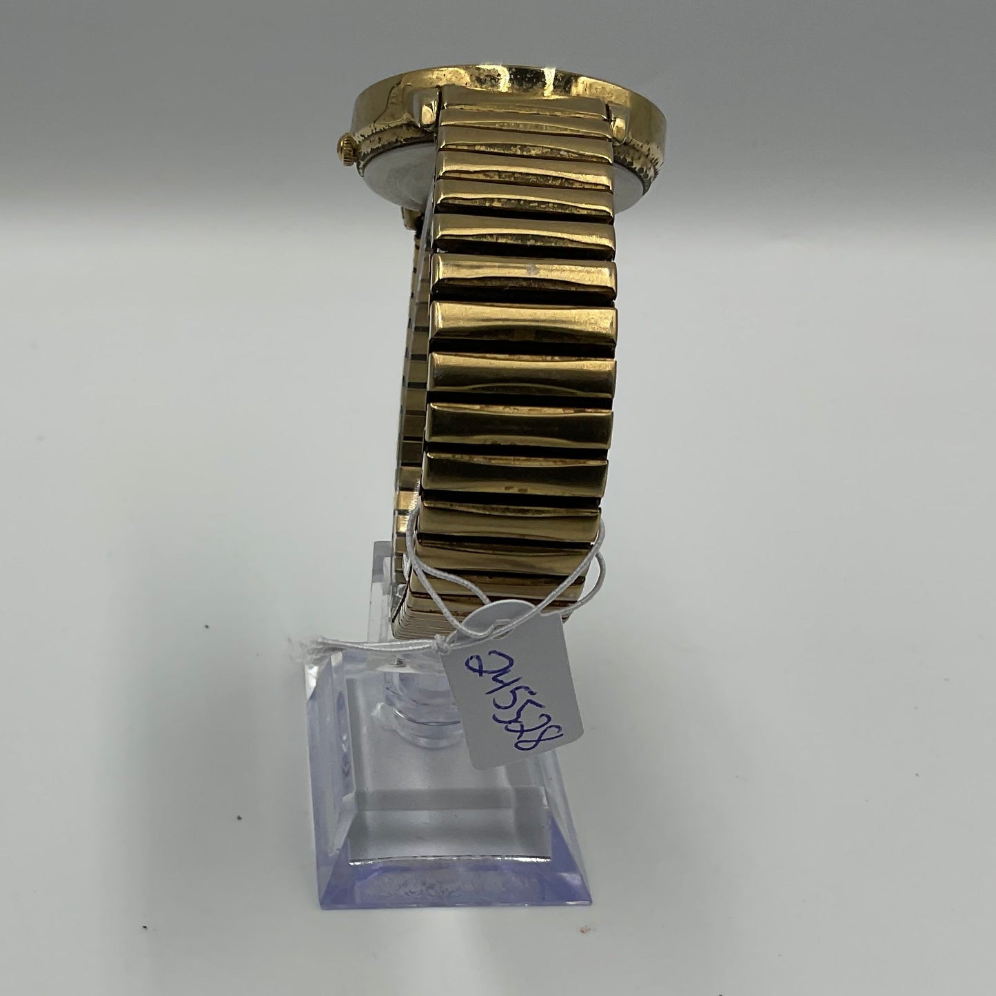 Timex Indiglo Vintage Gold Tone Calander Watch